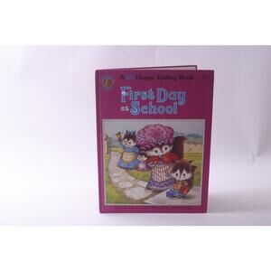 First Day At School, Picture Book, 1985, Honey Bear Books, ~ 250809-WH 435